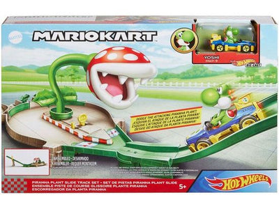 Hot Wheels Mario Kart Nemesis Track Set Piranha