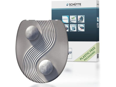 Schütte WC-bril 82152 Yin&Yang grijs