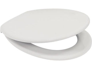 Plieger Rondo toiletbril wit met deksel softclose