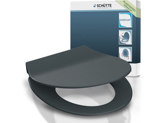 Schütte WC-Bril 82704 SLIM Antraciet