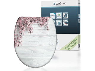 Schütte WC-Bril 82197 Flowers & Wood Duroplast