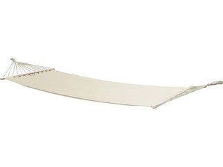 Bo-Camp Hangmat Samba met spreidstok beige