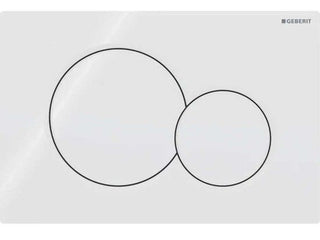 Geberit Sigma01 drukplaat wit