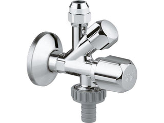 GROHE Hoekstopkraan Wandaansluiting 1/2" Chroom
