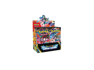 Pokemon Chaos Rising Boosterbox — kopen en vergelijken op Whatnot
