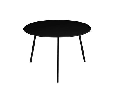 Mica Decorations Seatle Bijzettafel Zwart H38 Ø58 cm