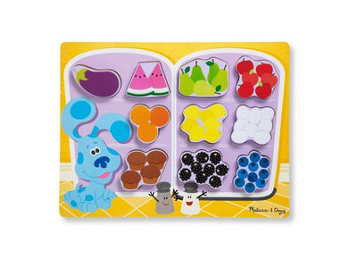 OCEANFLEX Blues Clues & You Fridge Food Wooden Chunky Puzzle