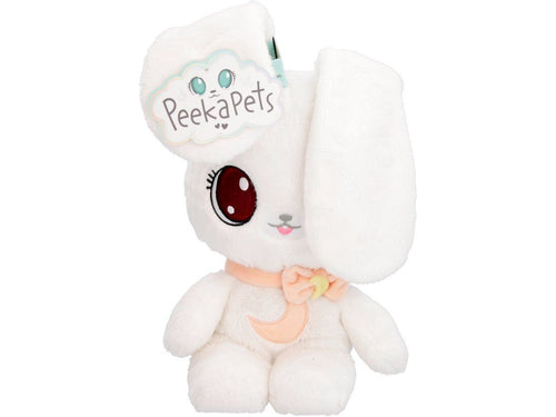 PeekaPets Bunny wit - Kiekeboe Knuffel 906785