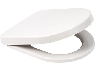 Plieger Milano/Plus-Compact Toiletzitting D-vorm wit