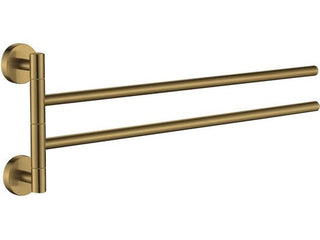 Plieger Vigo Handdoekhouder 45 cm Geborsteld Goud