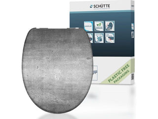 Schütte WC-Bril 82155 Industrial Grey Duroplast