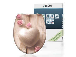 Schütte WC-bril 82370 Romantic beige/roze