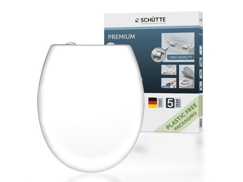 Schütte WC-bril 82600 wit duroplast soft close