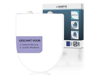 Schütte WC-bril 82811 PRO 3 D-vorm wit