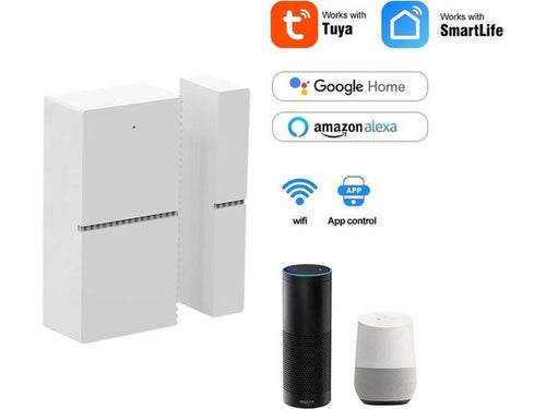 Smartlife Slimme Deur- en Raamsensor WiFi Wit