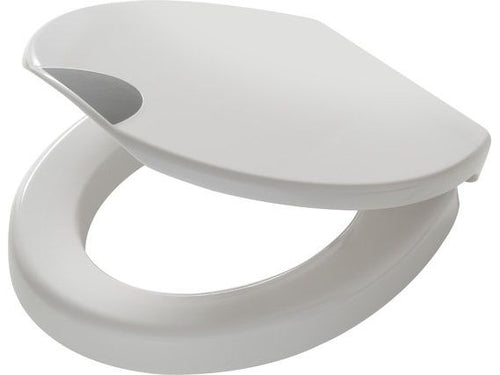 Tiger Comfort Care WC-bril verhoogd softclose wit